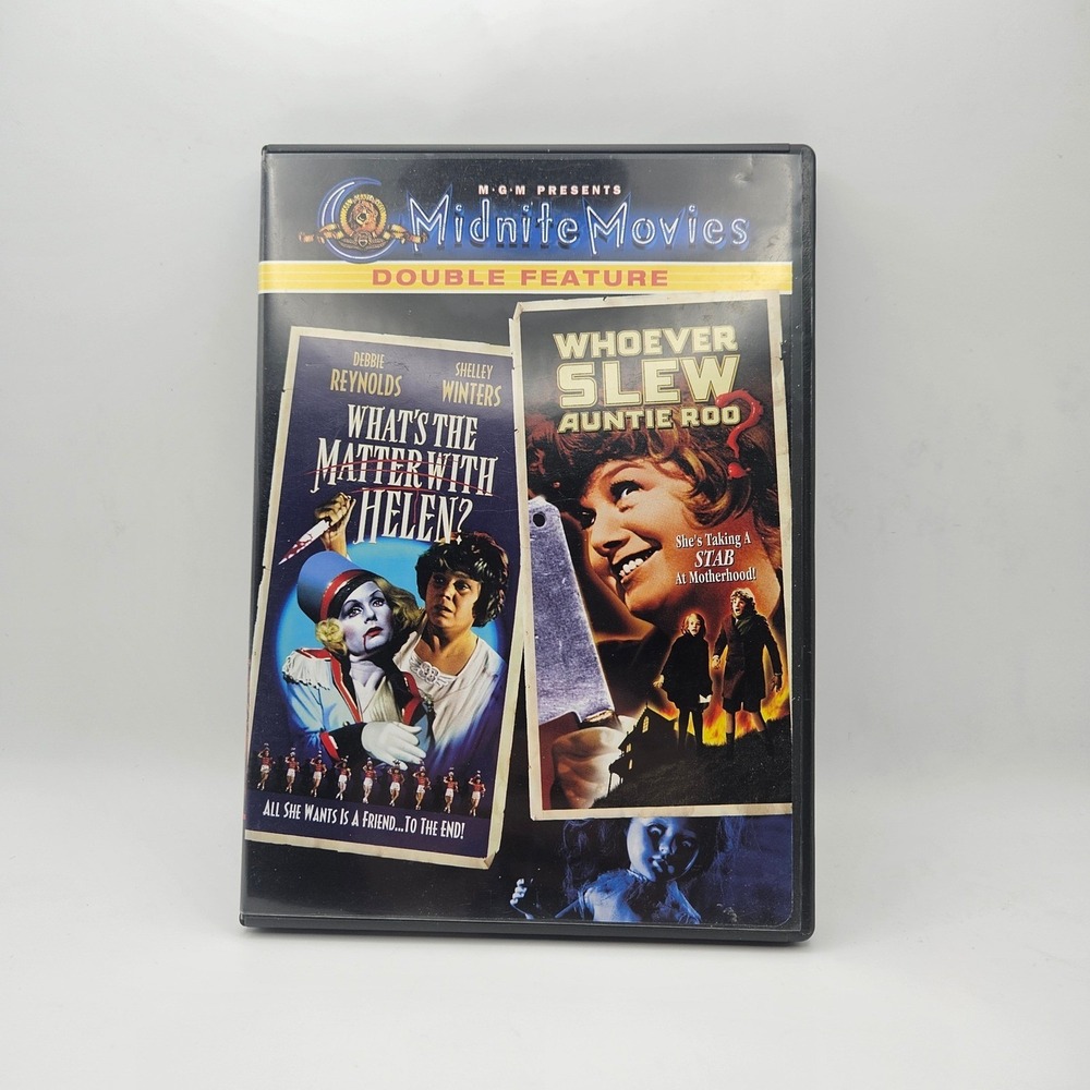 Midnite Movies DVD Double Feature Helen & Auntie Roo Shelley Winters‎ 70s
